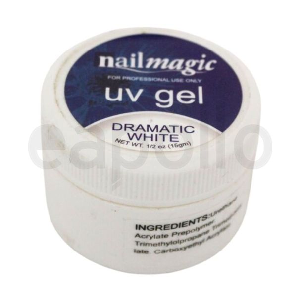 Nail Magic UV Gel- Dramatic White