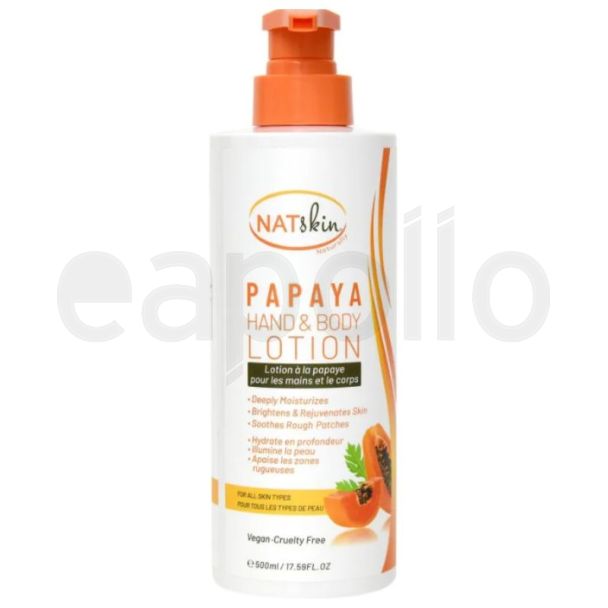 Natskin Papaya Hand & Body Lotion - 500ml