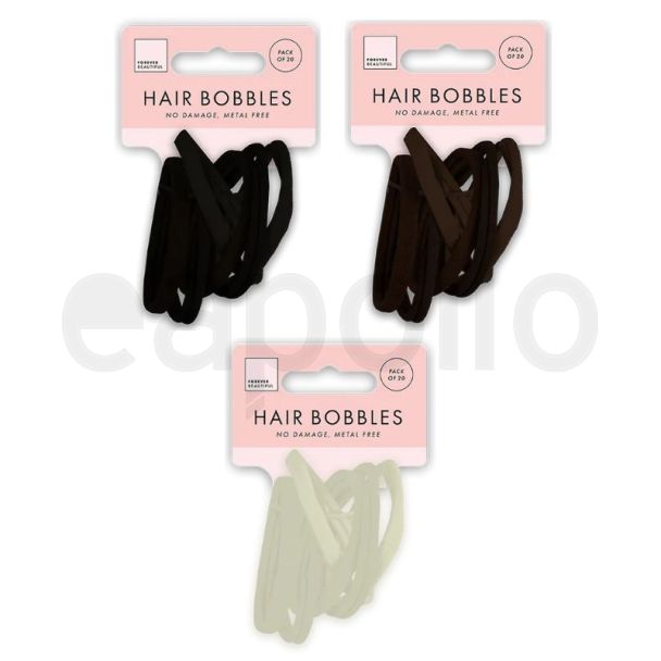 Natural Hair Elastics (3.5cm DIA x W1cm) - Assorted Colours