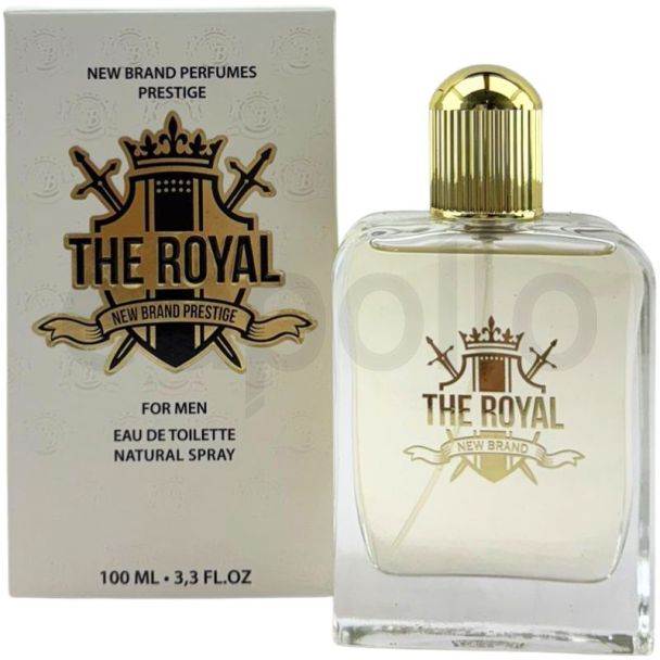 New Brand Men's EDT Perfume 100ml - The Royal (Exp-04/29)