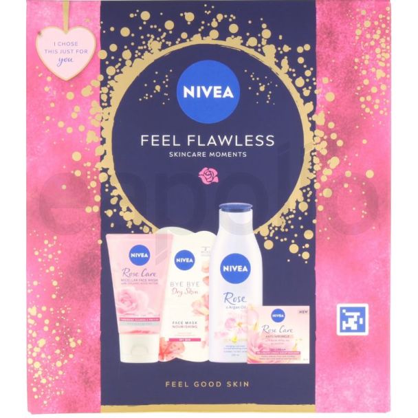Nivea 5pc Gift Set - Feel Flawless