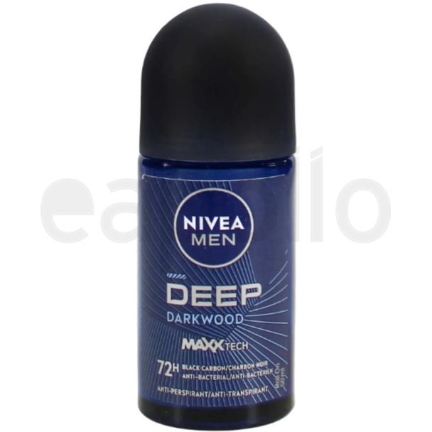 Nivea Men Deep Dark Wood Roll-On - 50ml