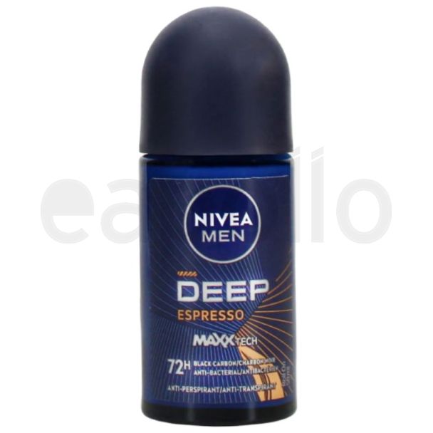 Nivea Men Deep Espresso Roll-On - 50ml