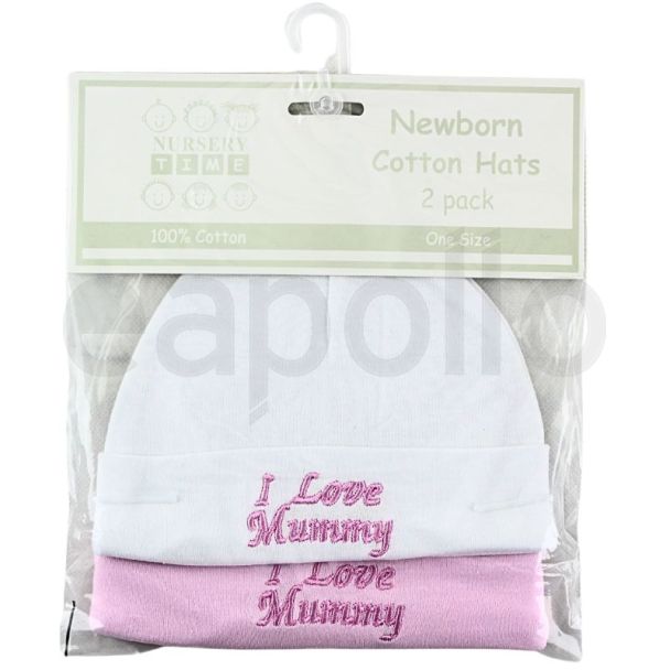 Nursery Time Baby Girls Hat 