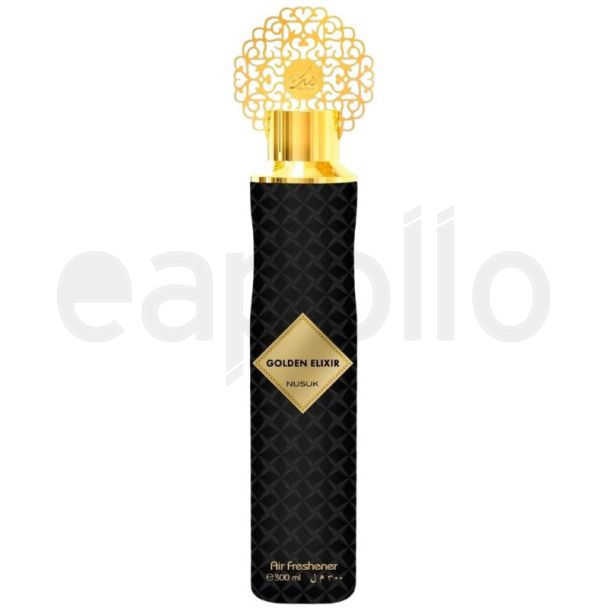 Nusuk Arabic Air Freshener 300ml - Golden Elixir (Exp-09/30)