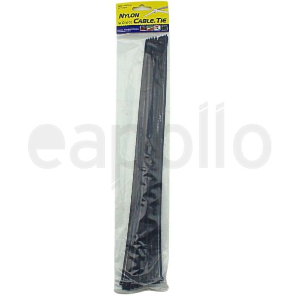 Nylon Cable Ties 3.6 x 370mm - Black
