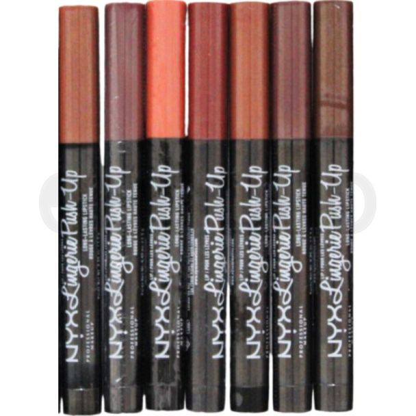 NYX Lingerie Push Up Long Lasting Lipstick - Assorted Colour 
