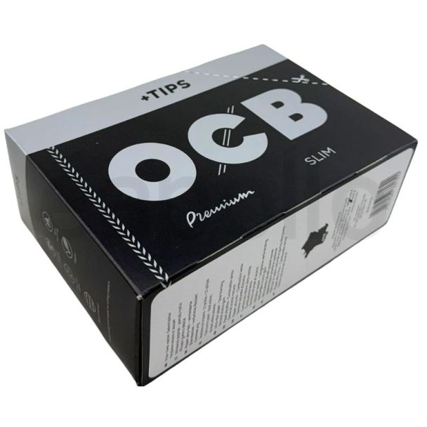 OCB King Size Premium Slim Rolling Papers + Filter Tips