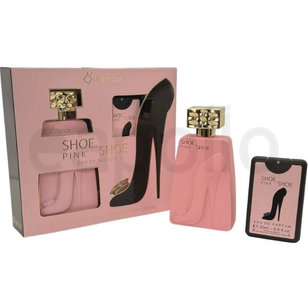 Omerta Ladies 2pcs EDP Perfume Gift Set -  Shoe Shoe Pink