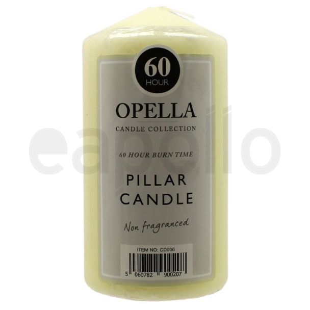 Opella Pillar Candle 60 hours Burn Times