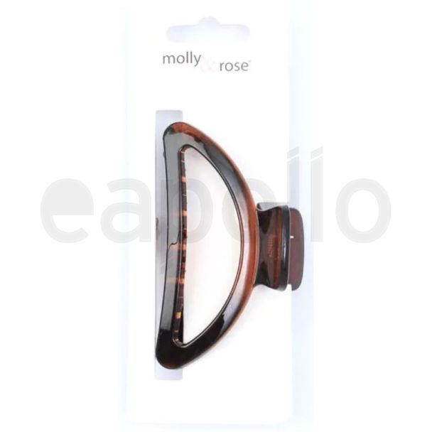 Arched Plastic Hair Clamp - Assorted - 9cm