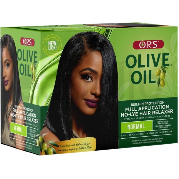 ORS Olive Oil No Lye Hair Relaxer Kit- Normal 
