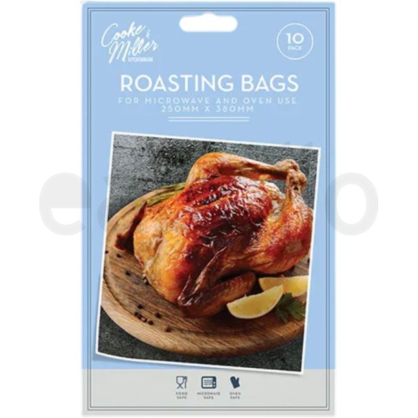 Oven and Microwave Roasting Bags – Pack of 10