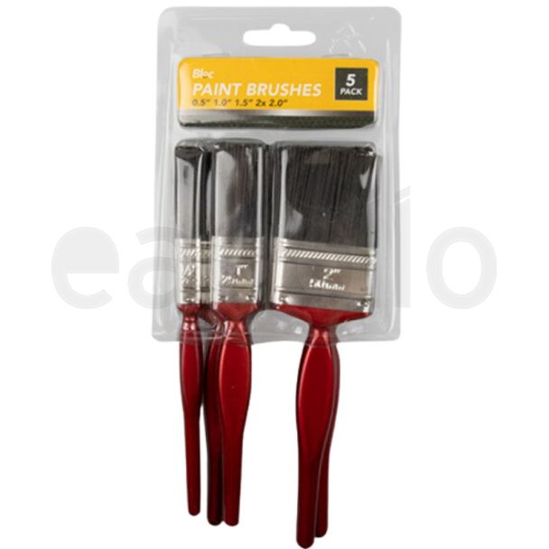 Paint Brushes Set - 5 Pack 