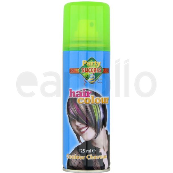 Party Success Temporary Hair Spray - Fluorescent Yellow (125ml)