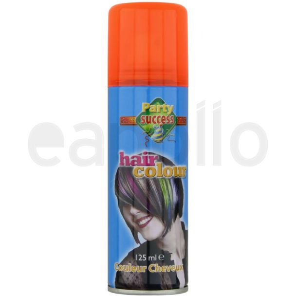 Party Success Temporary Hair Spray - Fluorescent Orange (125ml)
