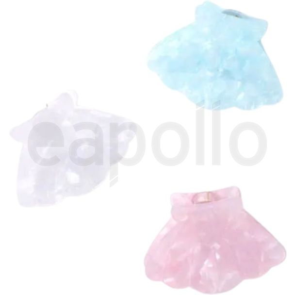 Pearlescent Starfish Shaped Hair Clamp (7.5cm)