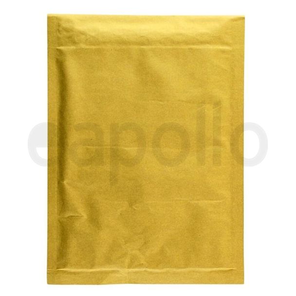 Peel & Seal Gold Padded Envelopes 120mm x 220mm 