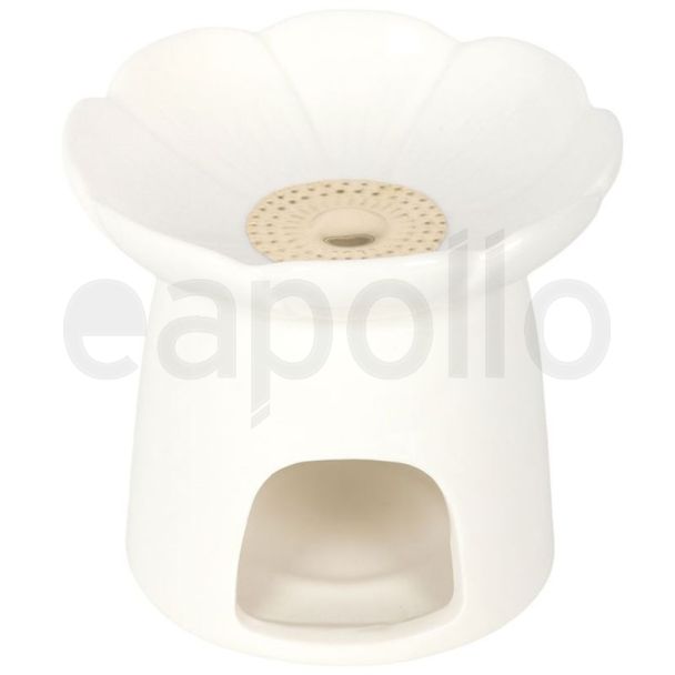 Peony Ceramic Oil Burner & Wax Warmer - 11.5cm
