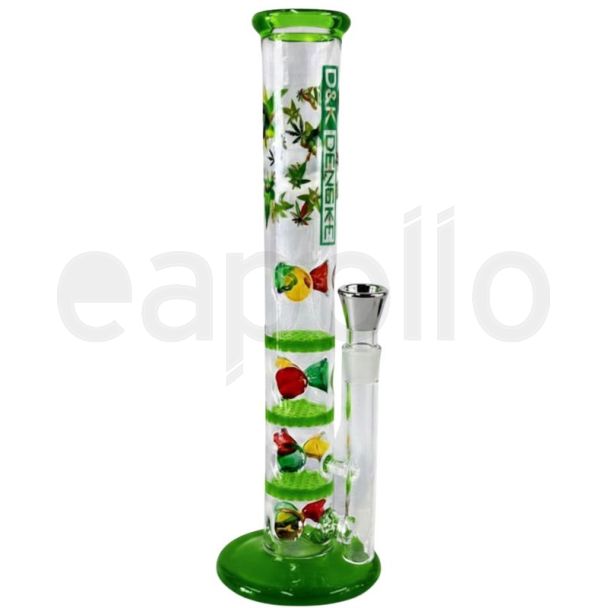 Percolator Design Glass Waterpipe - 11inch