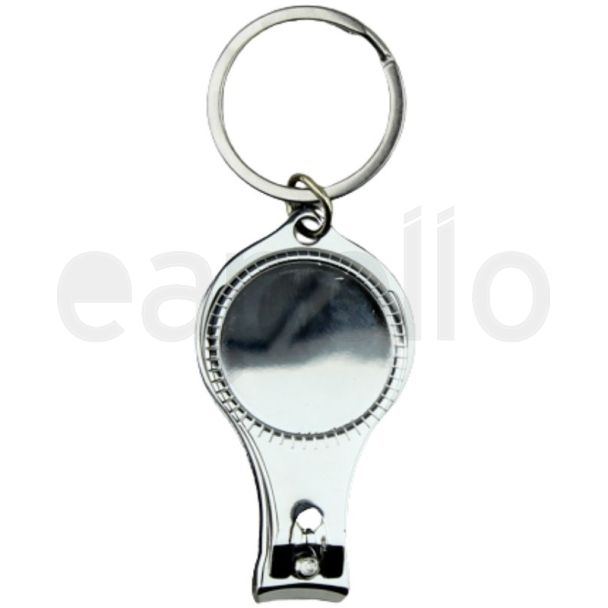Photo Frame Nail Clipper Keyring with Bottle Opener - 9cm