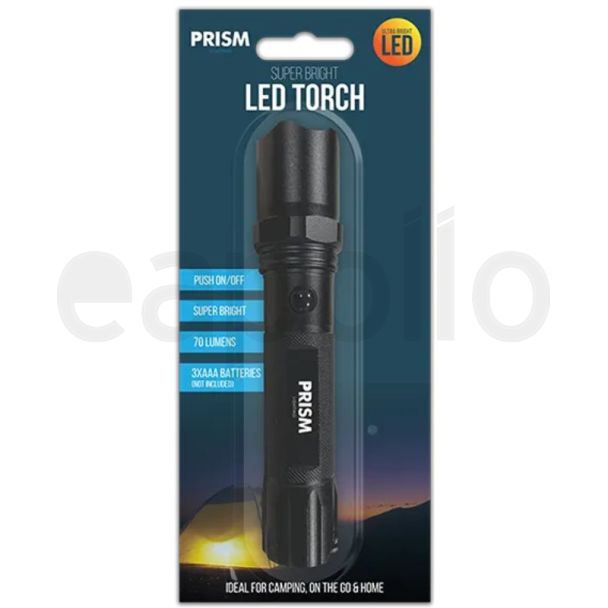 Prism LED Super Bright Aluminium Torch
