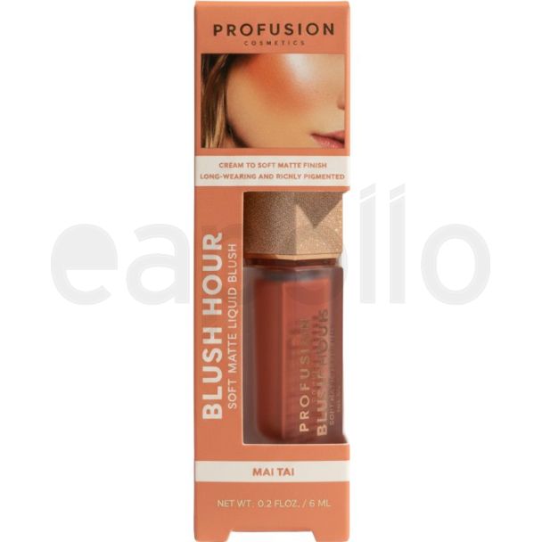 Profusion Blush Hour Soft Matte Liquid Blush - Mai Tai (6ml)