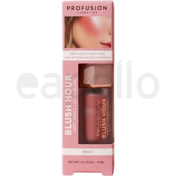 Profusion Blush Hour Soft Matte Liquid Blush - Rose (6ml)