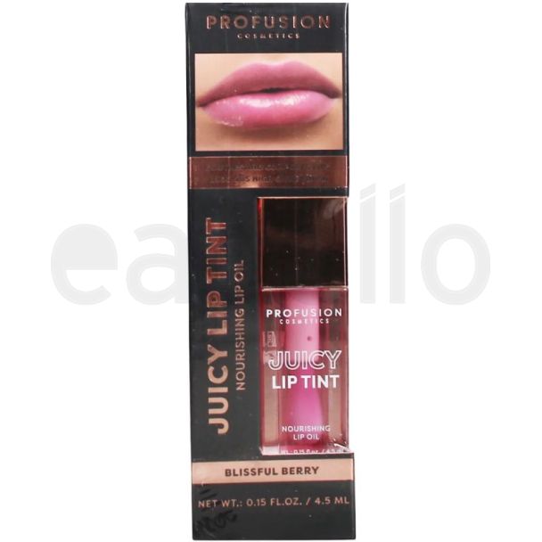 Profusion Juicy Lip Tint Nourishing Lip Oil - Blissful Berry (4.5ml)