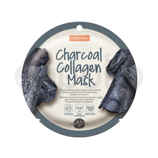 Purederm Charcoal Collagen Face Mask