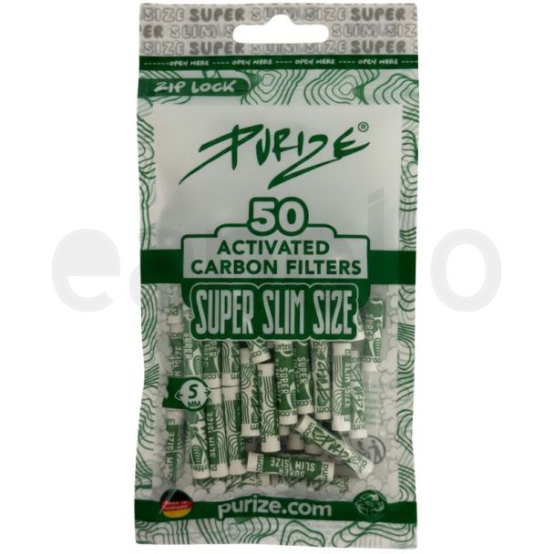 Purize Super Slim Filter Tips - 50pcs (5mm)