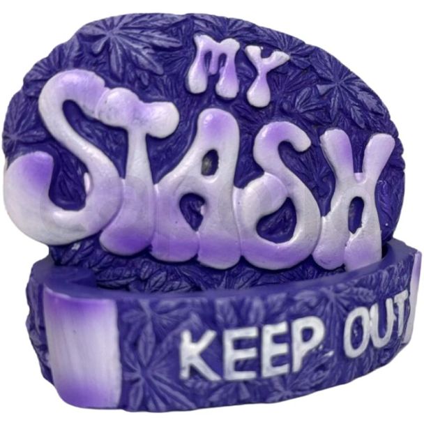 Wise Skies My Stash Ashtray- Purple