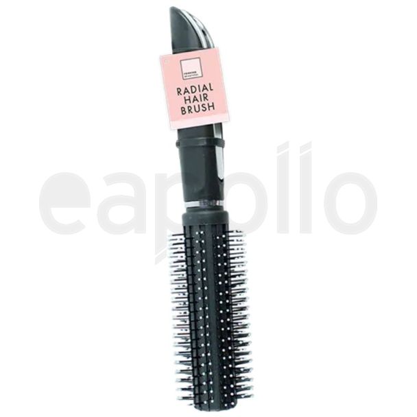 Radial Hair Brush - Black