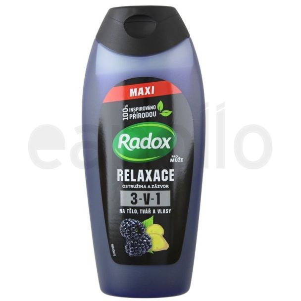 Radox 3in1 Blackberry & Ginger Shower Gel 400ml 
