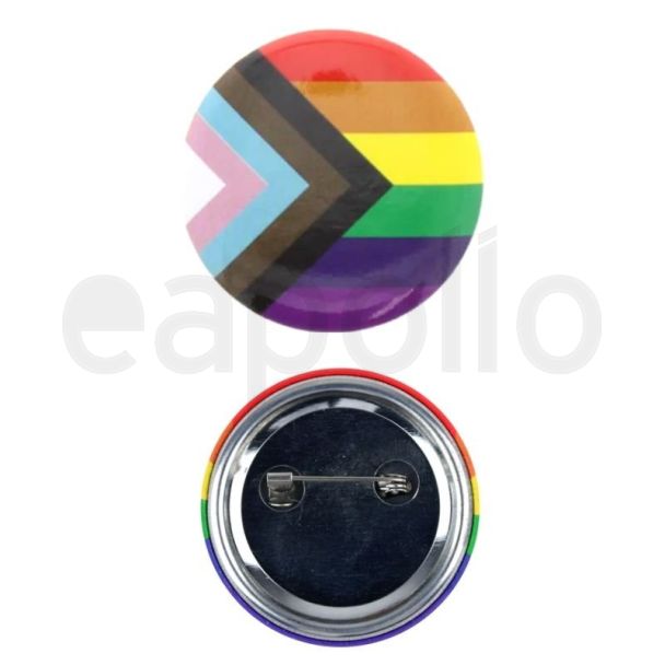 Rainbow Progress Pride Equality Badges