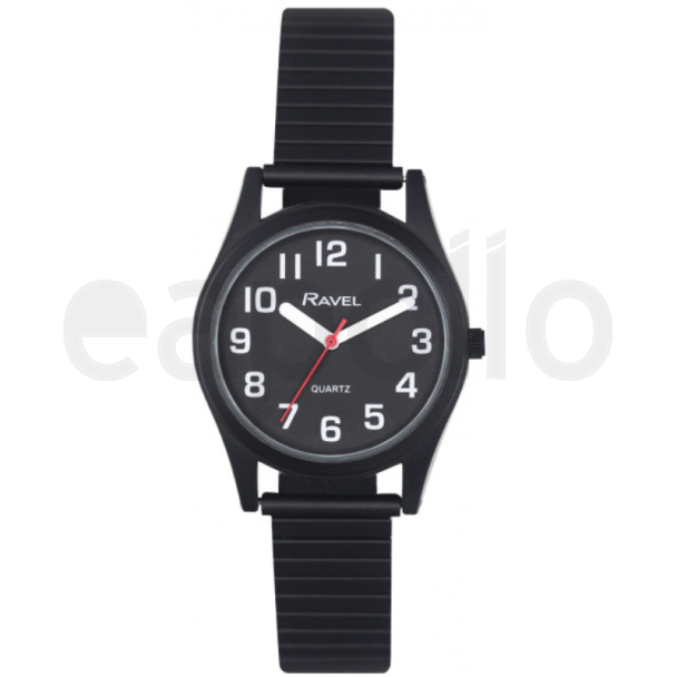 Ravel Ladies Classic Bracelet Watch - Black