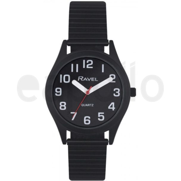 Ravel Men's Classic Bracelet Watch - Black