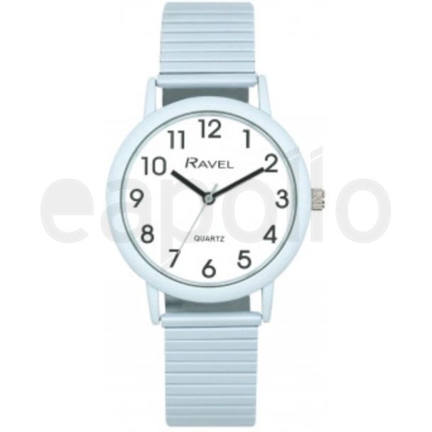 Ravel Unisex Expander Bracelet Watch - Pastel Blue