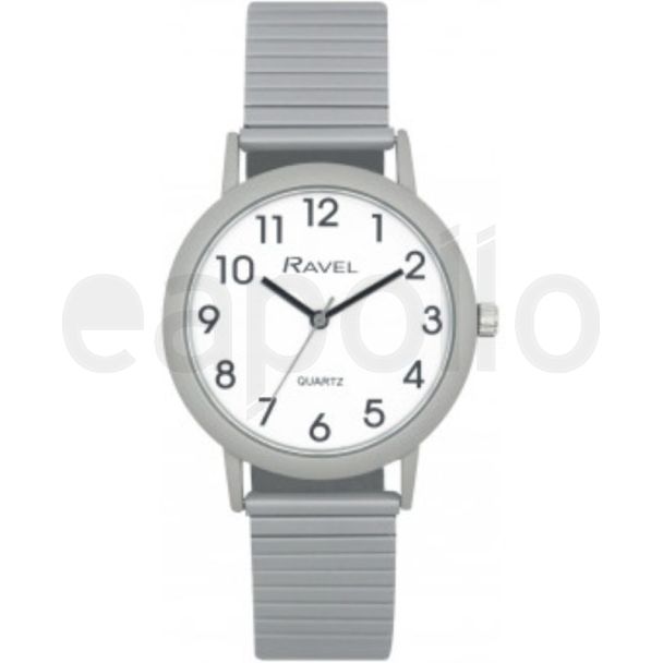 Ravel Unisex Expander Bracelet Watch - Pastel Grey