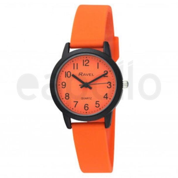 Ravel Ladies Silicone Strap Watch - Blue 