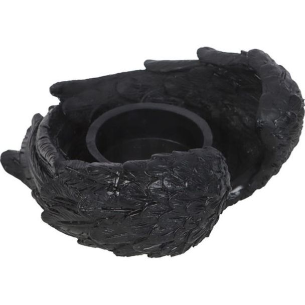 Raven Wings Tealight Candle Holder – 11.5cm