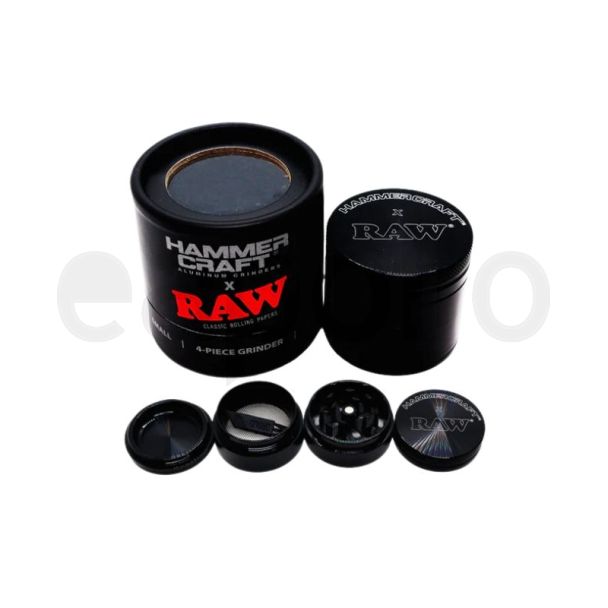 RAW X HAMMERCRAFT Aluminum Handmuller (Small) - Black
