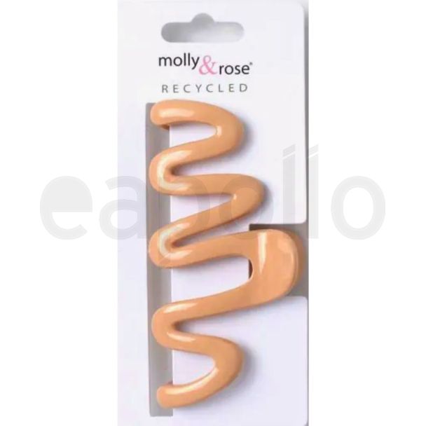 Recycled Waved Style Plastic Clamp -  Assorted (10cm)