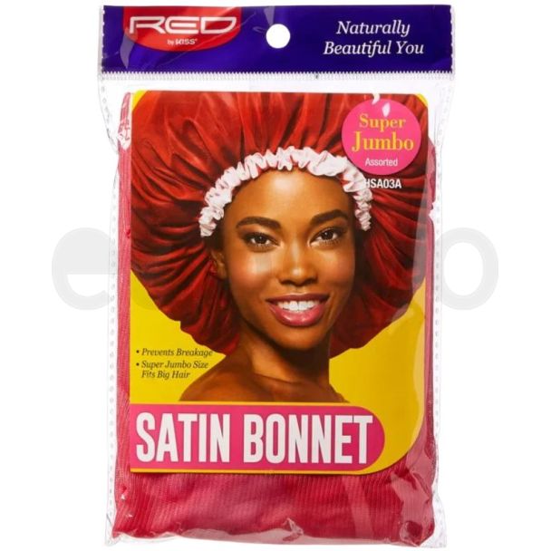 RED By Kiss Satin Bonnet - Super Jumbo Assorted (HSA03A)