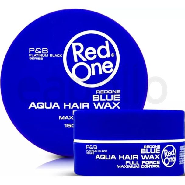 Red One Aqua Hair Wax - Blue 150ml 