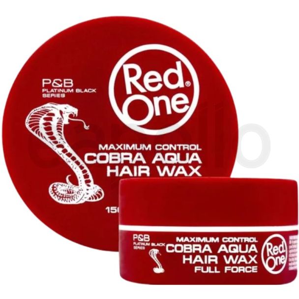Red One Aqua Hair Wax 150ml - Cobra Aqua 