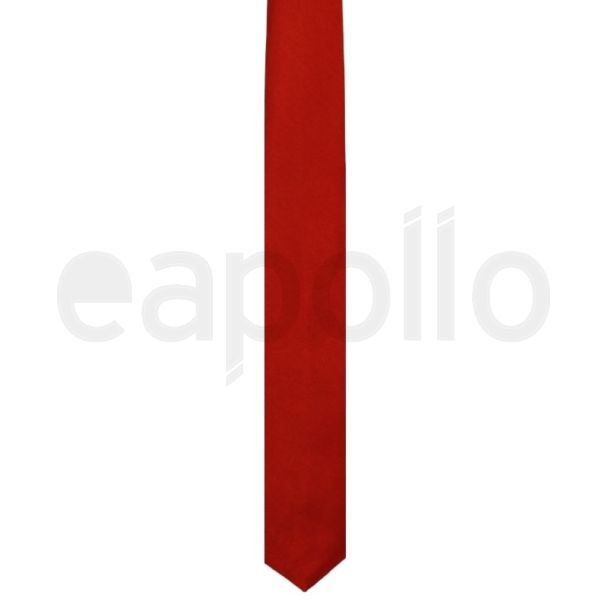 Plain Red Tie