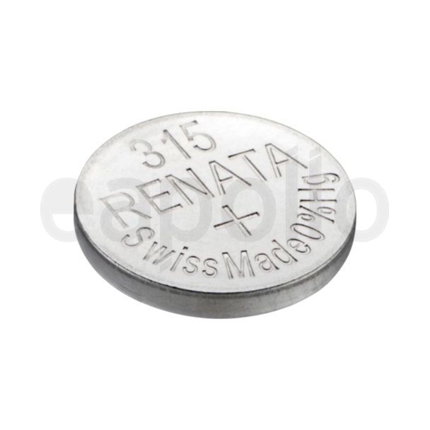 Renata 315 Silver Oxide Watch Battery - 1.55v