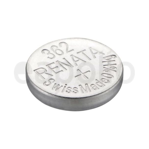 Renata 362 Silver Oxide Watch Battery - 1.55v