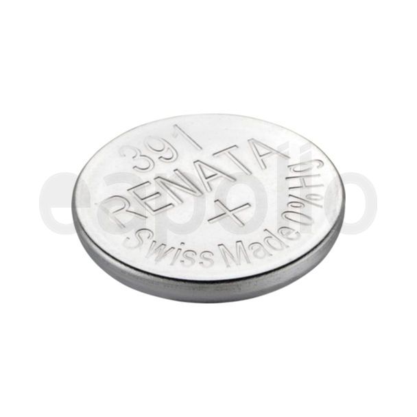 Renata 391 Silver Oxide Watch Battery - 1.55v